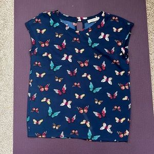 Abercrombie & Fitch butterfly top